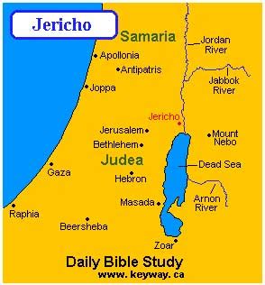 city of jericho|where is jericho located.